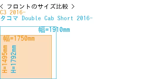 #C3 2016- + タコマ Double Cab Short 2016-